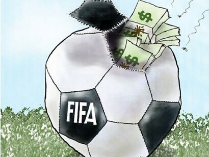 FIFA scandal, cartoon