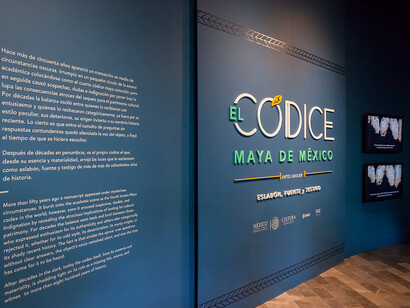 Códice Maya de México. Courtesy of Museo Nacional de Antropología