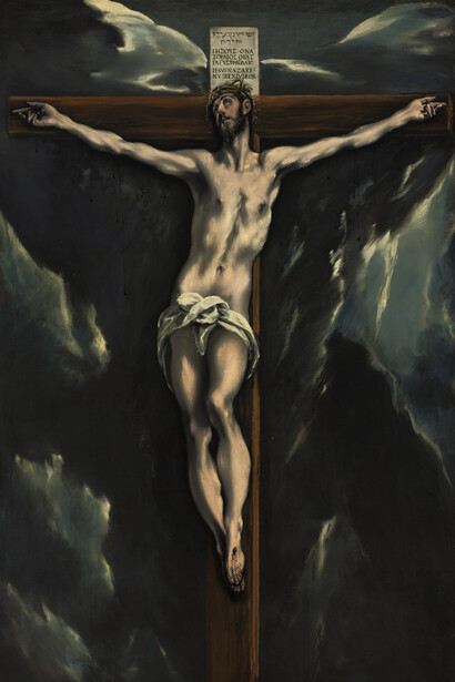El Greco; Crucifixión de Cristo, Sacristía de la Catedral de Toledo, España