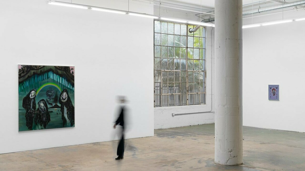 Installation View, Tali Lennox, Tremors, 2024. Courtesy of the artist and Nicodim Gallery