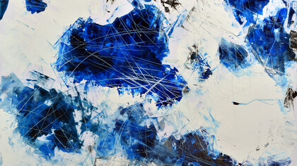 Antonella Benanzato, Cromogonie, dittico su pannello (2019) (100x75)