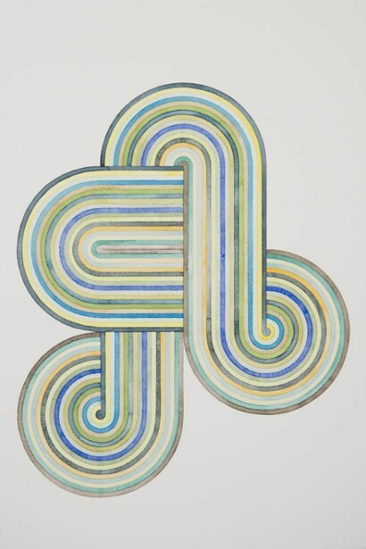 Serena Mitnik-Miller, Untitled (17), 2013, Watercolor on paper, 30 x 23 inches