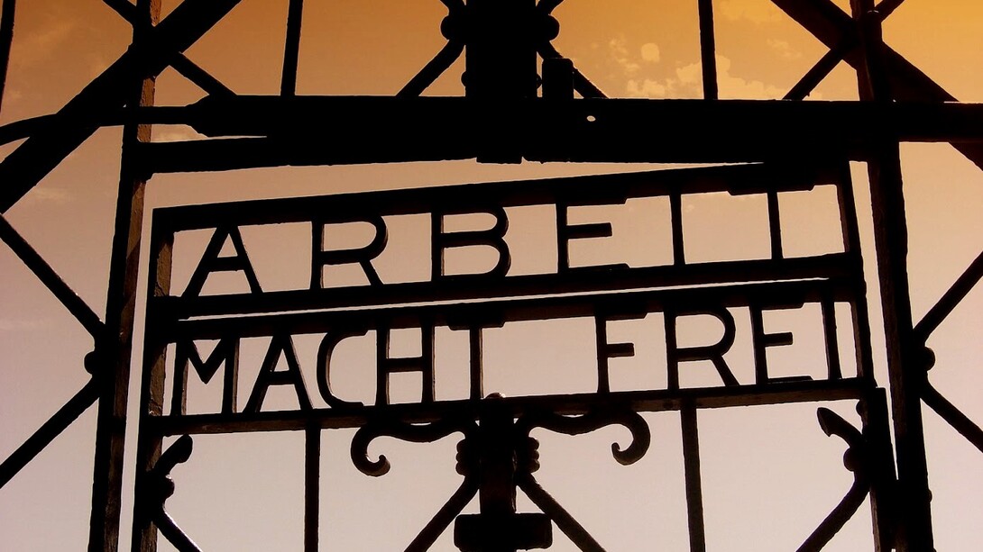 Portões do campo de concentração de Dachau, Alemanha