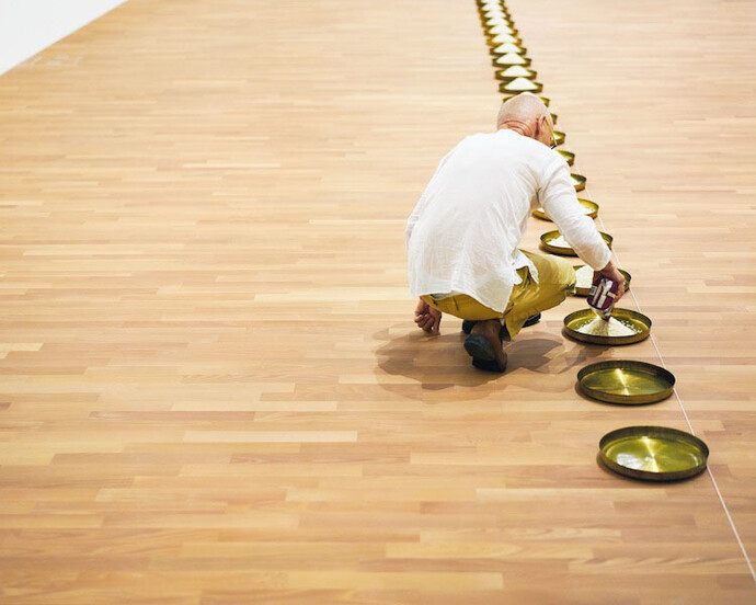 Wolfgang Laib. Courtesy of MASI Lugano