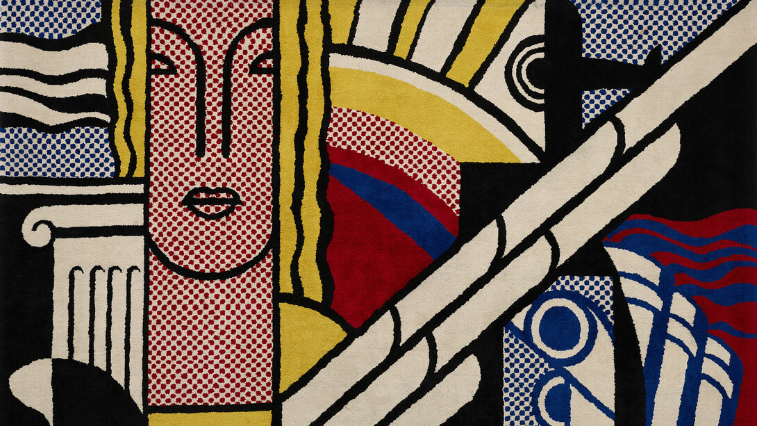 Roy Lichtenstein, Modern tapestry (detail), 1967. Courtesy of Albertina Museum