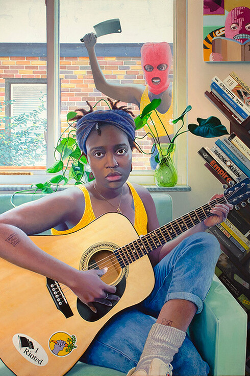 Todd Kunkler, Reader. Courtesy of the Cincinnati Art Museum