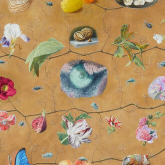Isabella Kirkland, Nature of painting I (detail), 2025. Courtesy of Hosfelt Gallery