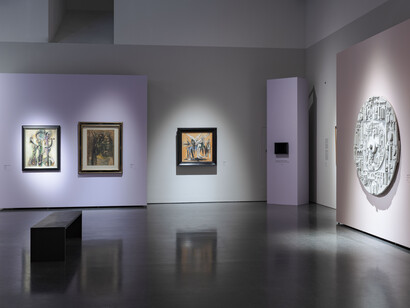 Various artists, History and mystery: Latin American art and Europe, exhibition view. Courtesy of Kumu Art Museum