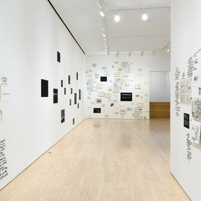 Dan Perjovschi, Now and then, exhibition view. Courtesy of Jane Lombard Gallery