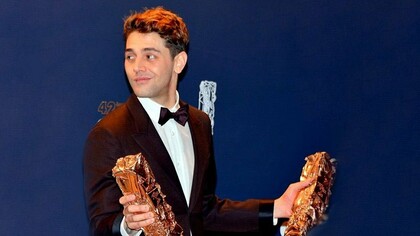 Xavier Dolan alla cerimonia di premiazione della 42ª edizione dei Premi César del 2017