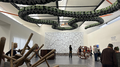 Ai Weiwei, In search of humanity, exhibition view (detail). Courtesy of Kunsthal Rotterdam