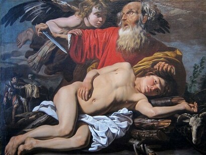 Sacrifice of Isaac, Mathias Stomer