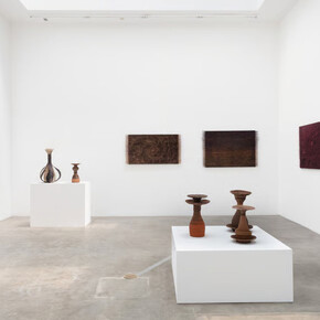 Sarah Rosalena, Unending spiral, exhibition view. Courtesy of Blum Gallery