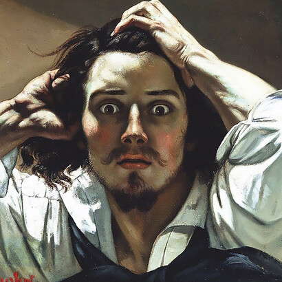 Gustave Courbet, The Desperate Man (1845)