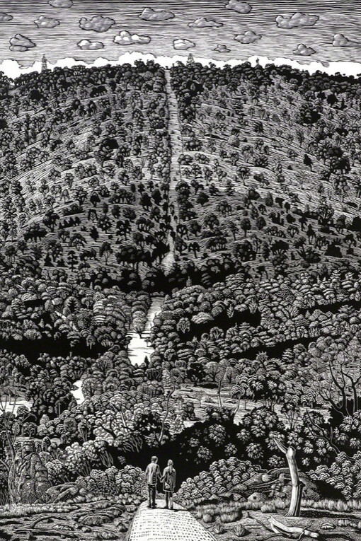 Into the Wilderness. Courtesy of Flinders Lane Gallery