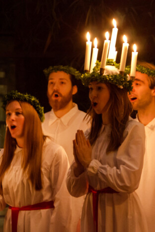 Svezia, celebrazioni in onore di Santa Lucia