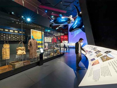 Great southern land, exhibition view. Courtesy of the National Museum of Australia