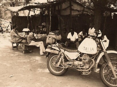 Sosta nel villaggio senegalese di Kounkane, Senegal, Africa