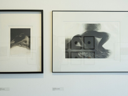 Guy Langevin and guests, exhibition view. Courtesy of Danubiana