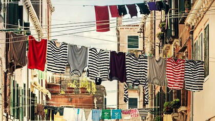 Hanging laundry saves energy and connects neighbors