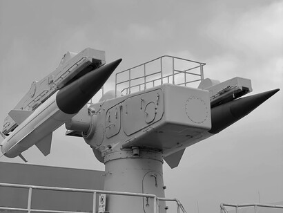 Missiles in Bin Hai Xin Qu, Tian Jin Shi, China