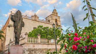 Calvillo's ''Parroquia Del Señor Del Salitre'' colonial church 