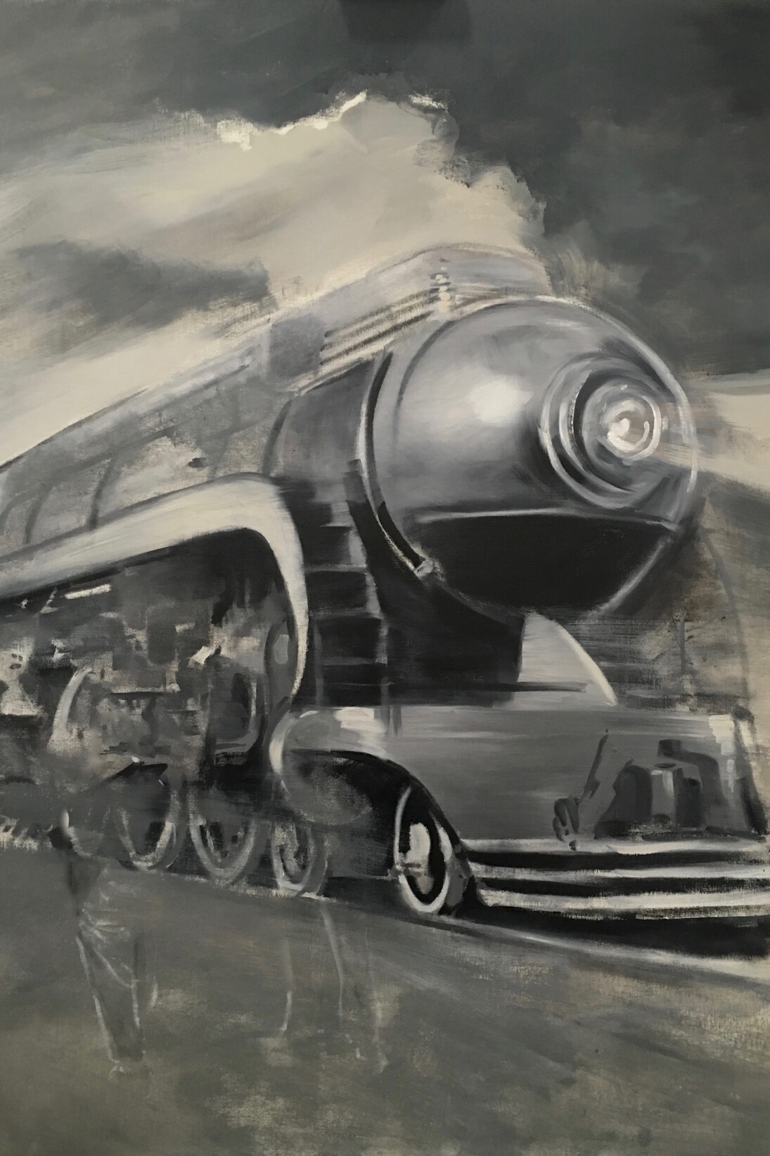 Gregg Chadwick
7 Train
24"x36" oil on linen 2016
