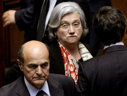 Pierluigi Bersani e Rosy Bindi