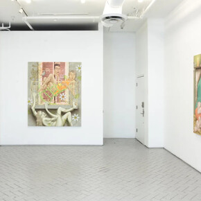 Wendell Gladstone, Lover’s knot, exhibition view. Courtesy of Nazarian / Curcio Gallery