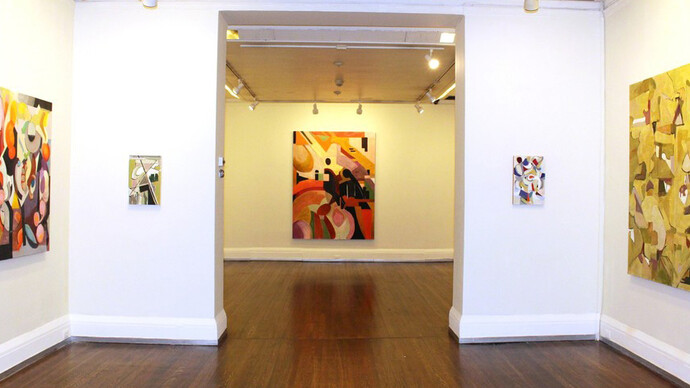 Lois Dickson, Exhibition view.Courtesy of The New York Studio School
