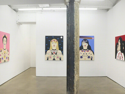 Sub Rosa, Exhibition view. Courtesy of Denny Gallery