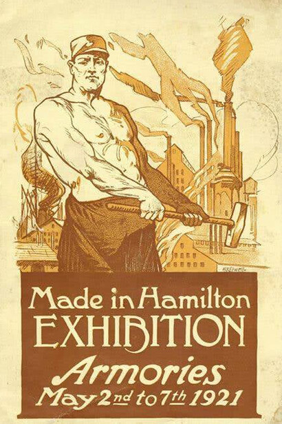 Made in Hamilton, industrial exposition official program, 1921, Booklet Collection of Glen Faulman. Courtesy of AGH