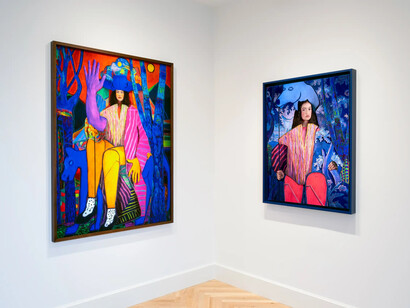 Cooper & Gorfer, Altered gaze, exhibition view. Courtesy of Jackson Fine Art