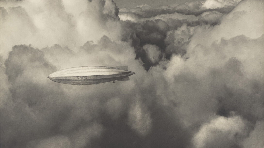 Alfred G. Buckham, R100 (detail), about 1920. Courtesy of National Galleries of Scotland