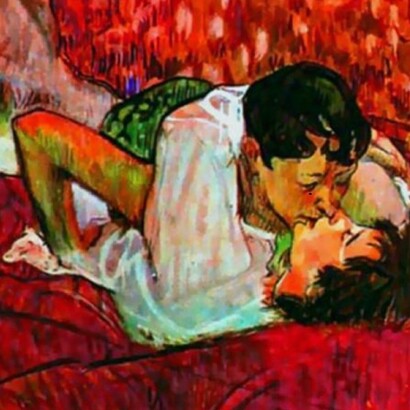 The Kiss, Egon Schiele