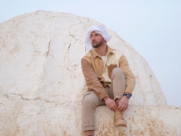 Anthony Verlaine during a conversation about fashion, adventure, sustainability, and the role of aesthetics in everyday lif