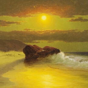 James Fairman, Twilight on the Shore. Courtesy of Questroyal Fine Art