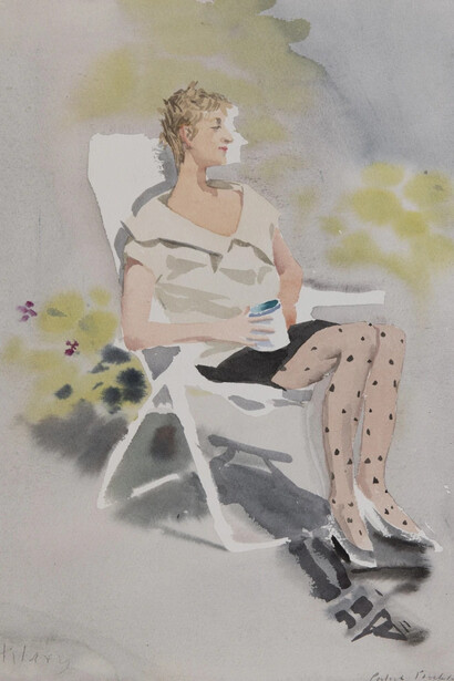 Patrick Procktor RA, Hilary, 1989. Courtesy of the Redfern Gallery