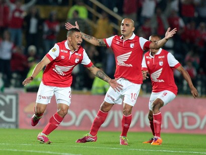 Jugadores del Independiente Santa Fe