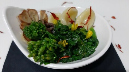 Orecchiette fresche con cime di rapa