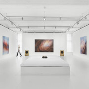 Oliver Beer, The sky in the cave, exhibition view. Courtesy of Galerie Thaddaeus Ropac