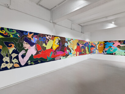Amparo Viau, Un secreto se apaga entre mis manos, exhibition view. Courtesy of ArtNoble Gallery