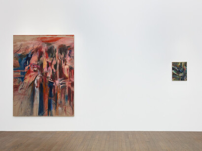 Nour Malas, Garden of prayer, exhibition view. Courtesy of Patron