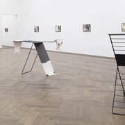 Troy Montes Michie, The jawbone sings blue, exhibition view. Courtesy of Kunsthalle Basel