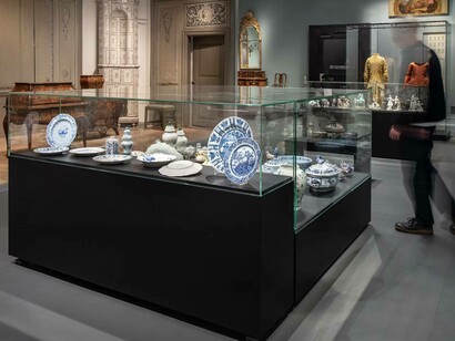 18th-century design and craft, exhibition view. Courtesy of Röhsska Museum