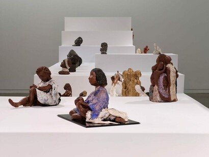 Reverend Joyce McDonald, Ministry, exhibition view. Courtesy of the Bronx Museum of the Arts