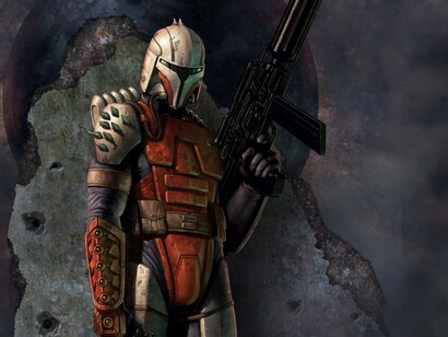 Un guerrero mandaloriano