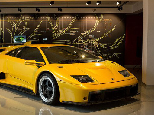 Lamborghini. Courtesy of Erarta Museum