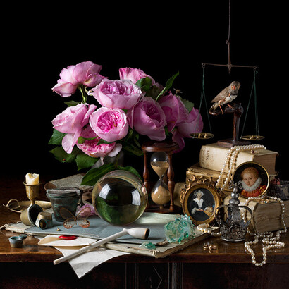 Paulette Tavormina, Vanitas VI, Reliquary, After D.B., 2015. Archival pigment print. Courtesy of Winston Wächter Fine Art, New York