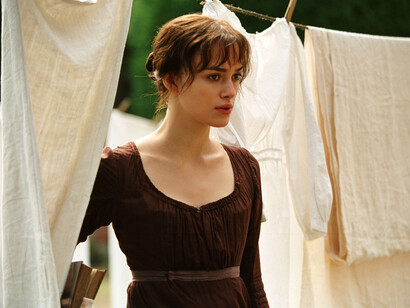 Keira Knightley en el papel de Elizabeth Bennet